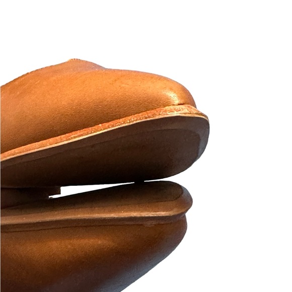 Madewell The Emilia Mule in Leather Size 8 Warm Coffee Slides Flats EUC Sold Out - Picture 5 of 8